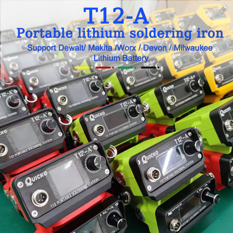 What is the process of electronic soldering and how to use T12-A soldering iron?