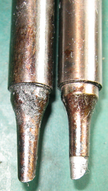 The secret to a long soldering iron tip life?