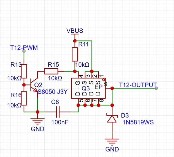 The principle of temperature measurement of T12 soldering iron tip