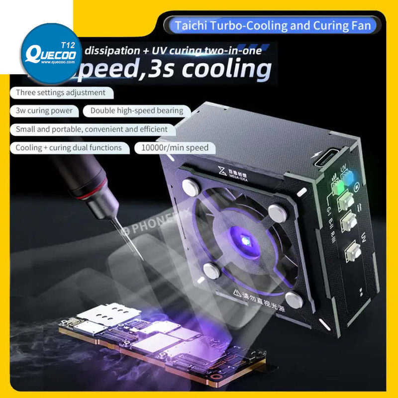 Qianli MEGA-IDEA Turbo Cooling Curing Fan Motherboard Chip Repair