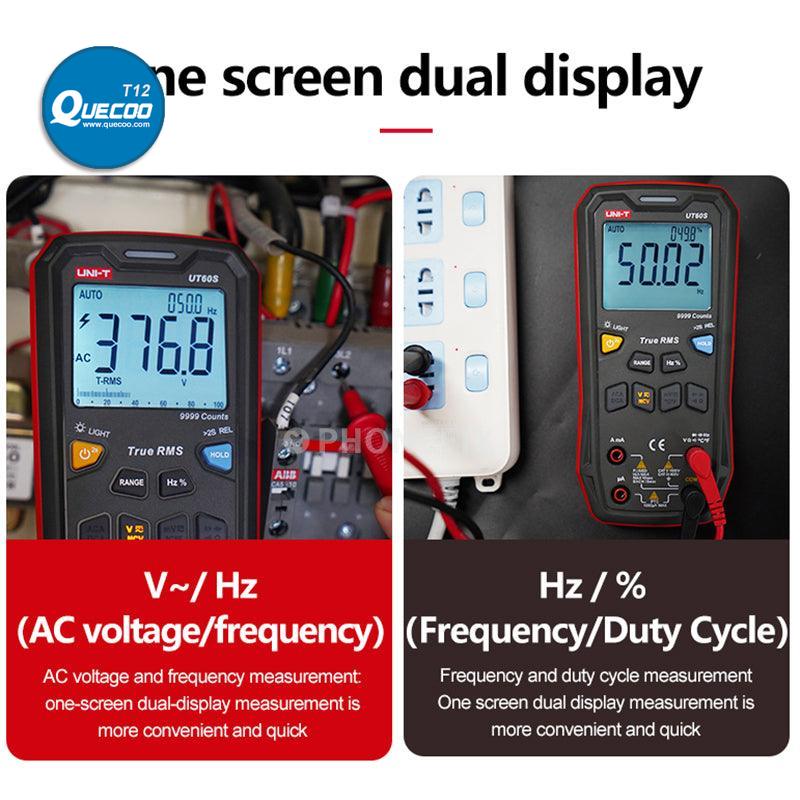 UNI-T UT60 Series Digital Multimeter AC/DC Current Voltage Meter