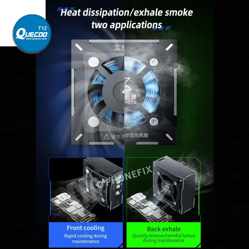 Qianli MEGA-IDEA Turbo Cooling Curing Fan Motherboard Chip Repair