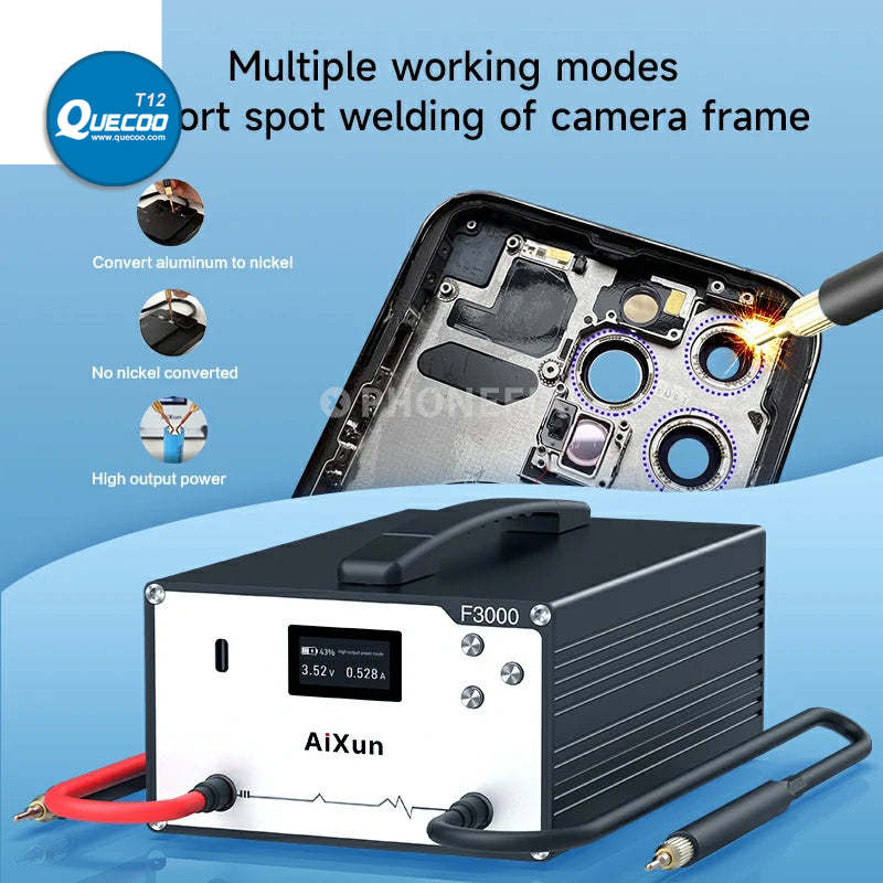 AiXun F3000 Farad Capacitor Spot Welder Battery Welding Machine