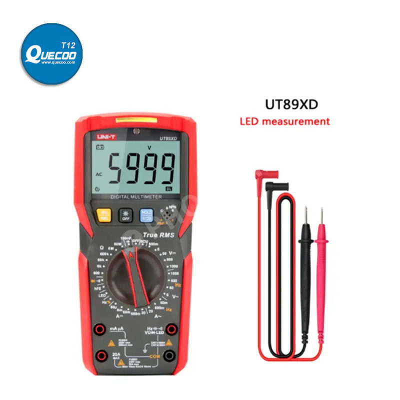 UT89XD LED Multimeter Smart Capacitance Voltage Current Tester