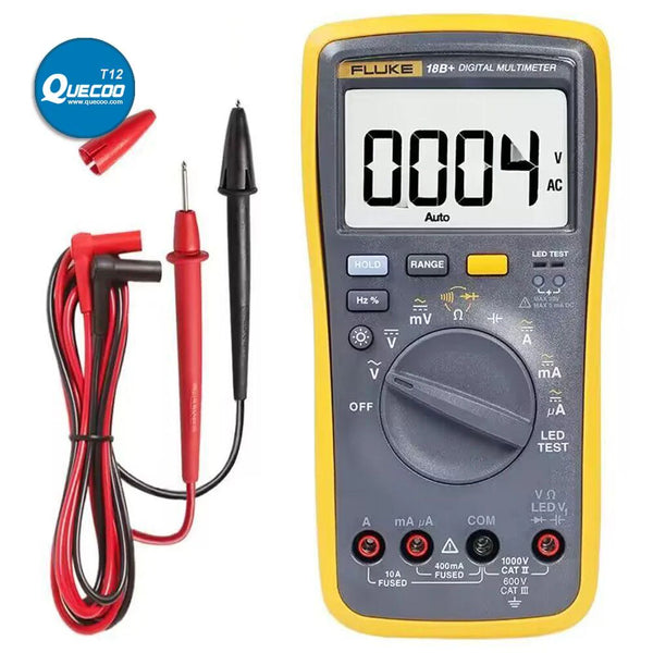 Fluke 15B+ 17B+ 18B+ Digital Multimeter Voltage Frequency Tester