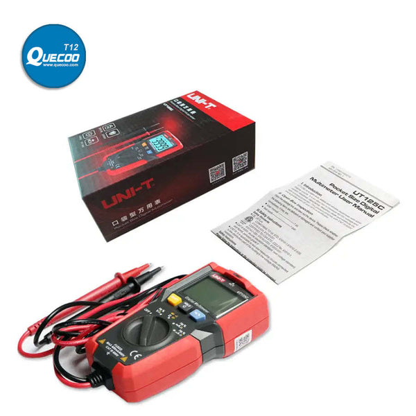 UNI-T UT125C Mini Digital Multimeter Capacitance Resistance Tester