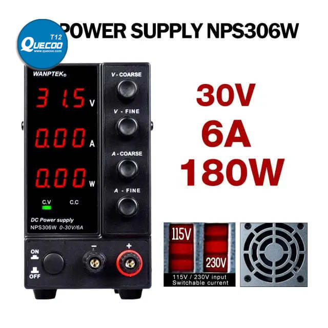 Regulated Switching DC Power Supply Variable Source Voltage Converter