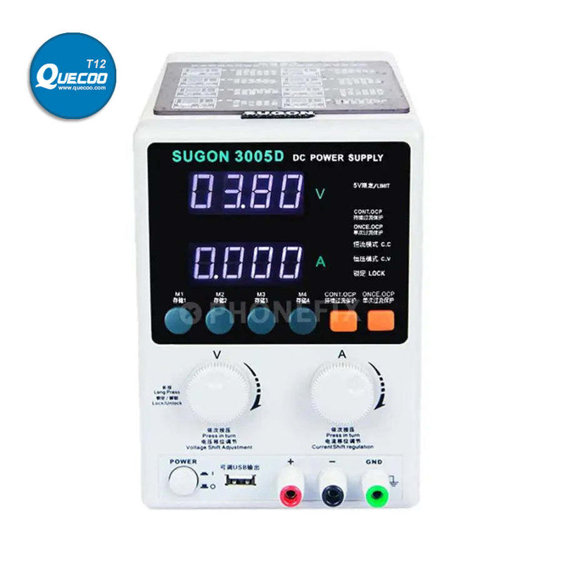 SUGON 3005D Adjustable Digital DC Power Supply 30V 5A Laboratory