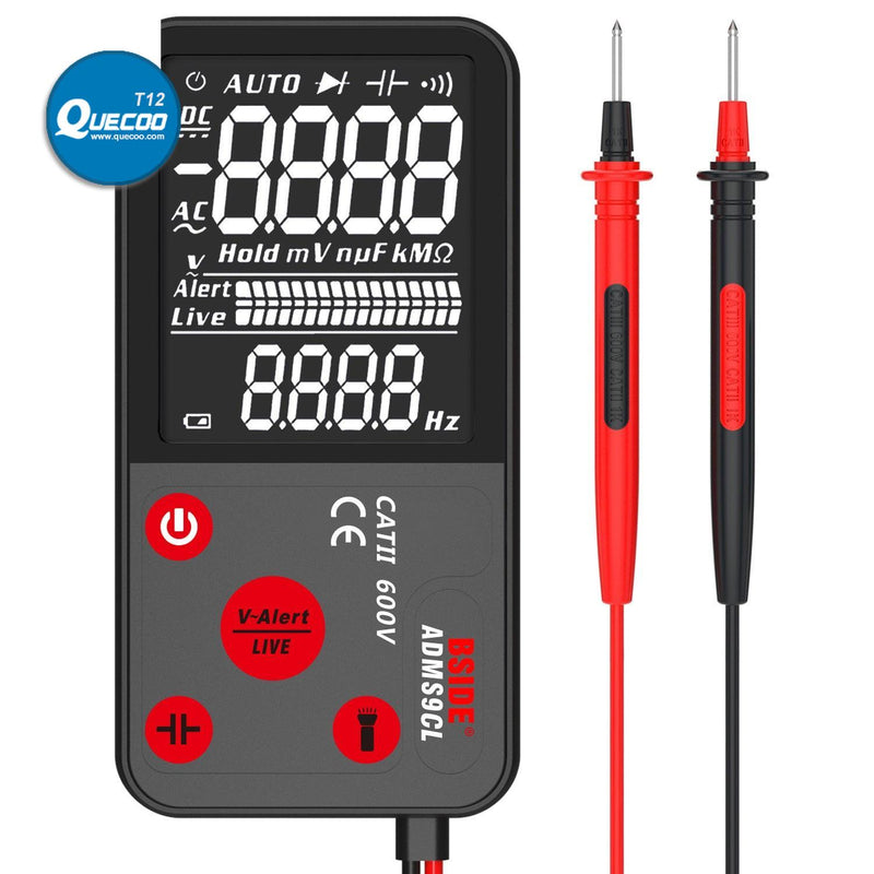 ADMS9 Portable Multimeter AC DC Voltage Meter Tester LCD Digital