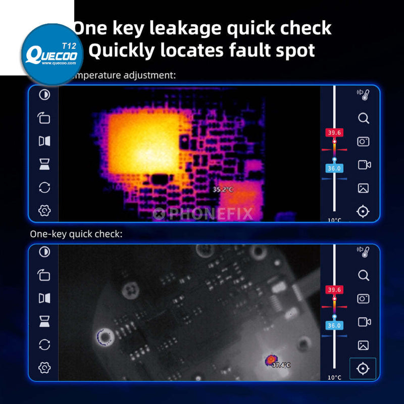 QianLi Fire Eye Pro Infrared Thermal Camera PCB Fault Diagnosis Tool