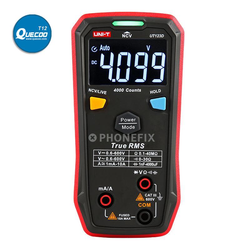 UNI-T UT123D Auto Range Digital Multimeter AC/DC Voltage Tester