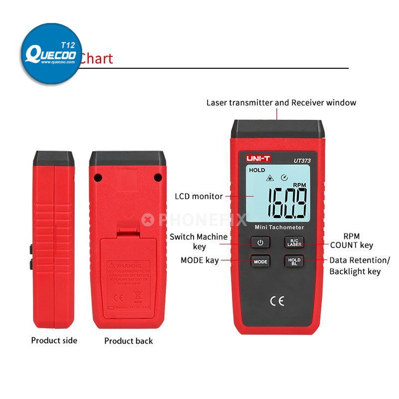 UT-373 Mini Tachometer Non-contact Rotation Speed Measurement