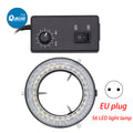 56 144 LED Ring Light illuminator Lamp For Industrial Trinocular Stereo Microscope Brightness Adjustable 0-100% Light Source