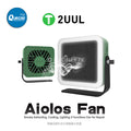 2UUL Aiolos Soldering Fan Quick Cooling Down Mini Fans with Lighting Lamp USB Charging for Mobile Phone PCB Welding Repair