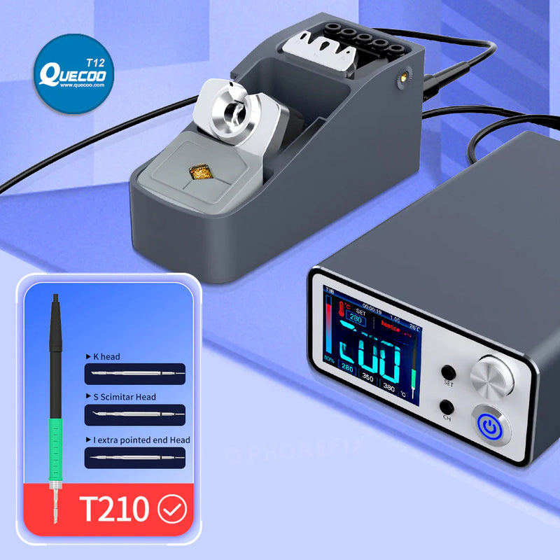 AIXUN T3BS Intelligent Welding Station with T210 Solder Iron Handle for Phone BGA Repair JCID T3B T115/T210 Soldering Station