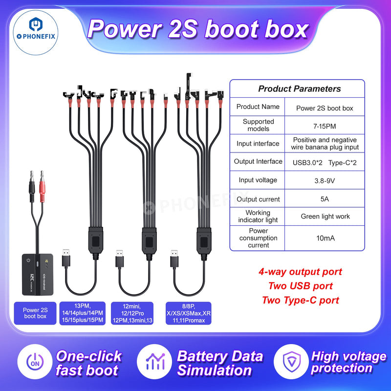 i2C P30 Integrated Phone Repair Platform 10-in-1 Extendable Module