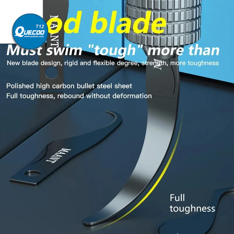 MaAnt Multi-functional Glue Removal Knife For IC Chip Repair Featuring Hand Polished Elastic Thin Blade For Scraping Glue