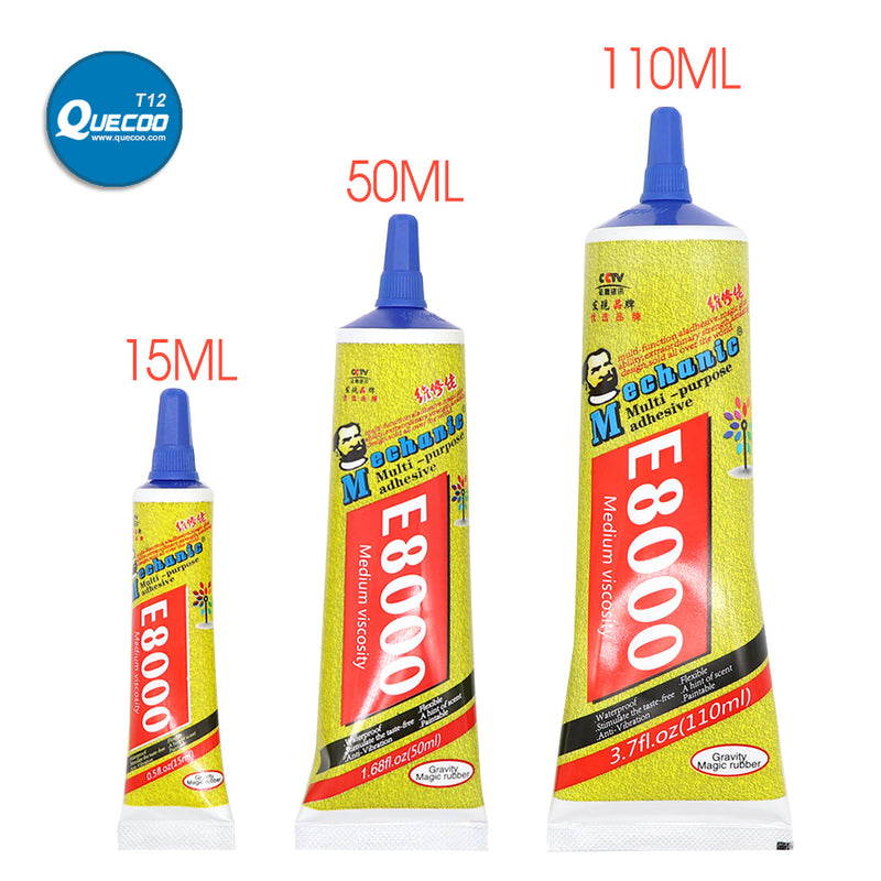 B7000 Glue T7000 E8000 For Rhinestones Crystal Adhesive Jewelry 15ml 50ml 110ml Needles Epoxy Resin DIY Jewelry Crafts Glass