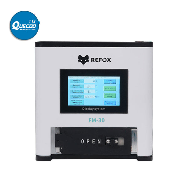 REFOX FM-30 Laminating Machine 3 in 1 Multi-function Separation Defoaming Machine with Built-in Air Compressor and Vacuum Pump