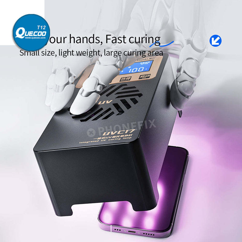 QianLi UVC17 Digital UV Curing Lamp For Phone Screen Repair