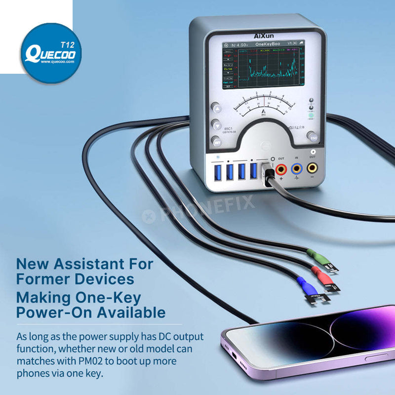 AiXun PM02 Smart DC Power Supply Partner For iPhone Android