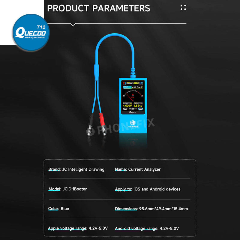 JCID iBooter Current Analyzer One-key Boot iPhone 7-16 Series