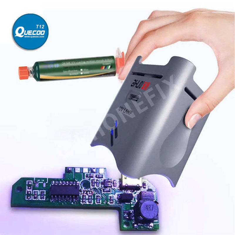 Aixun UV Curing Lamp With Fan Green Oil UV Glue Curing Tool