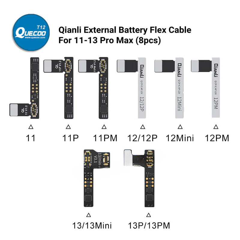 QIANLI Clone DZ03 Dot Matrix Programmer For iPhone X 11 12 13 14 PRO MAX Face ID Dot Projector Battery Repair Cable No Soldering