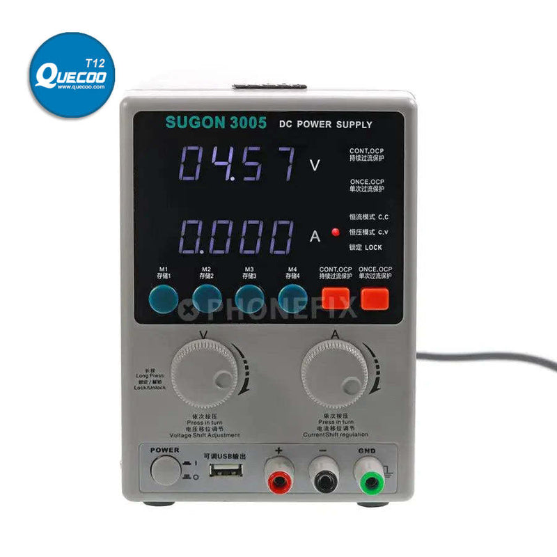 SUGON 3005D Adjustable Digital DC Power Supply 30V 5A Laboratory