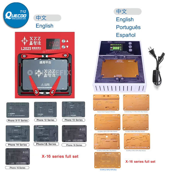 XZZ L2023/ L2024 iHeater Pro Pre-heating Station Universal Phone Desoldering Platform For iPhoneX-16PM CPU IC Separation