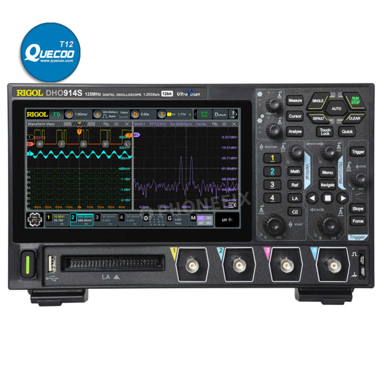 RIGOL DHO914 DHO924S Digital Oscilloscope 4 Channels 250MHz