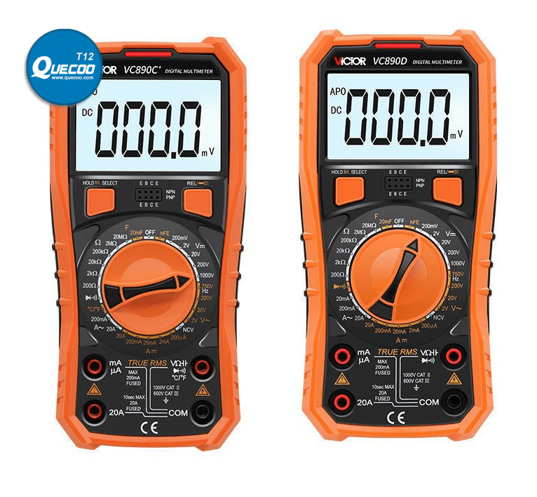 VC890D Digital Multimeter PCB Fault Testing Universal Meter