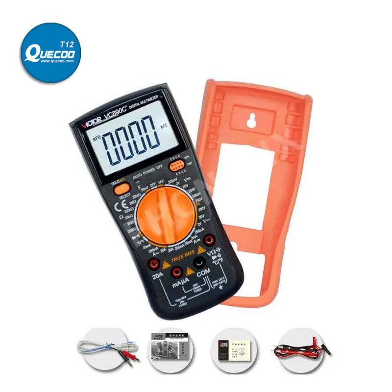 VC890D Digital Multimeter PCB Fault Testing Universal Meter