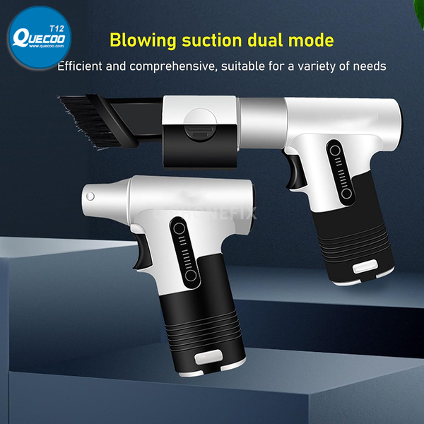 Electric Turbofan Handheld Blowing Suction Dust Removal Cooling Fan