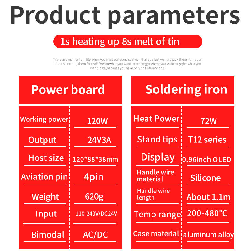 Quick Heating STM32 T12-952 soldering station electronic OLED Digital Soldering Iron with welding iron tip