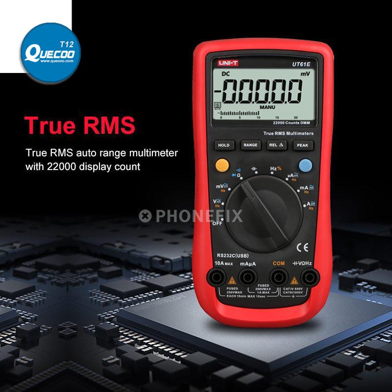 UT61 Series Professional Digital Multimeter True-RMS Phone Test Tool