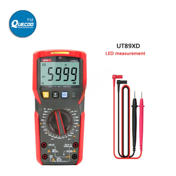 UT89XD LED Multimeter Smart Capacitance Voltage Current Tester