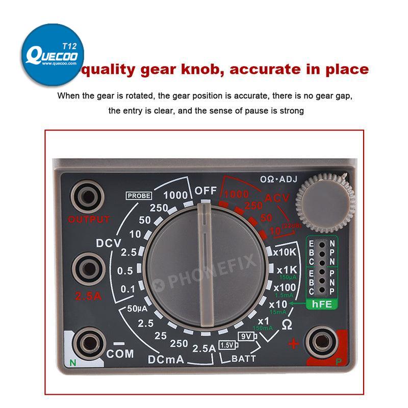 DE-960TR Pointer Automatic Multimeter Universal PCB Fault Testing Tool