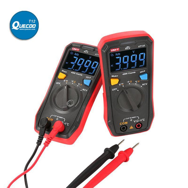 UNI-T UT123D Auto Range Digital Multimeter AC/DC Voltage Tester