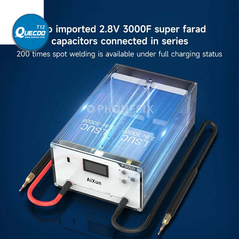 AiXun F3000 Farad Capacitor Spot Welder Battery Welding Machine