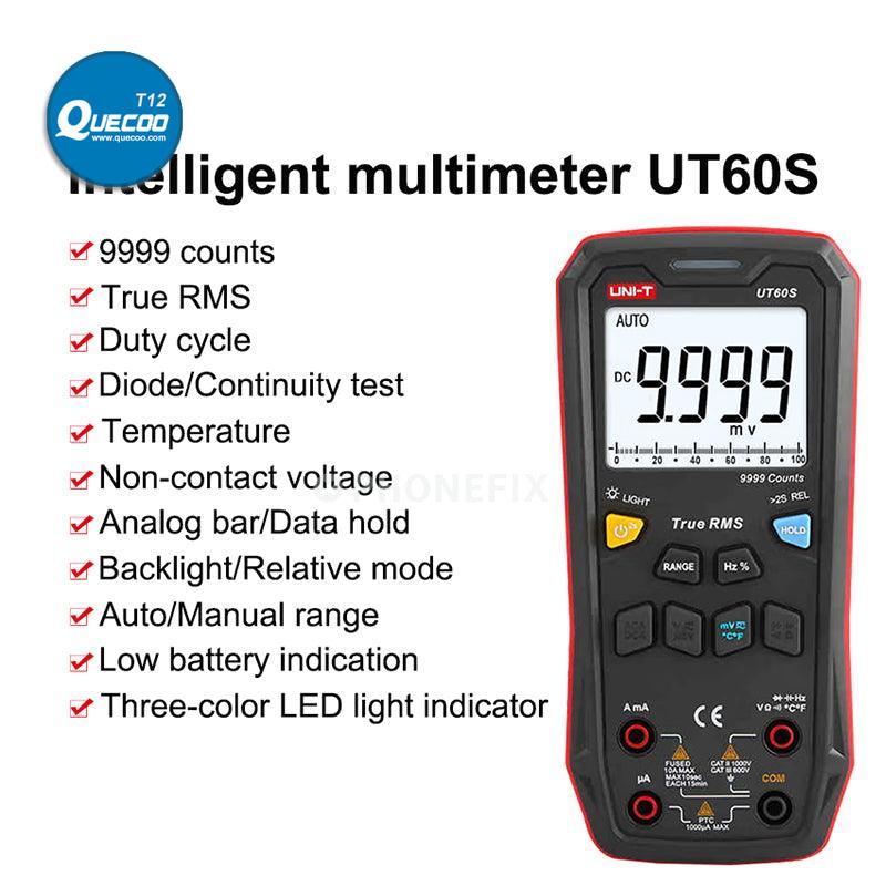 UNI-T UT60 Series Digital Multimeter AC/DC Current Voltage Meter