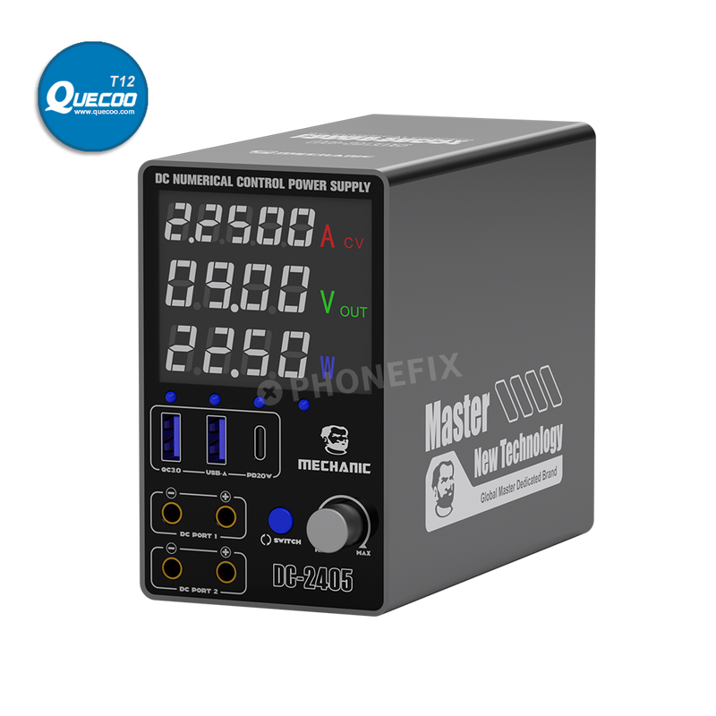 MECHANIC DC-2405 Digital Dual Channel DC Power Supply 24V 5A