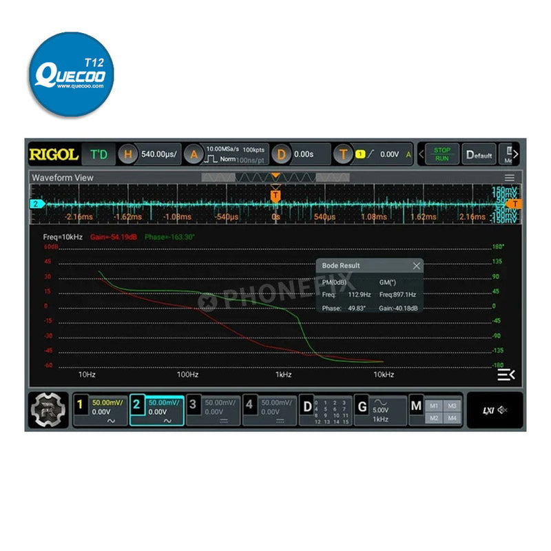 RIGOL DHO914 DHO924S Digital Oscilloscope 4 Channels 250MHz