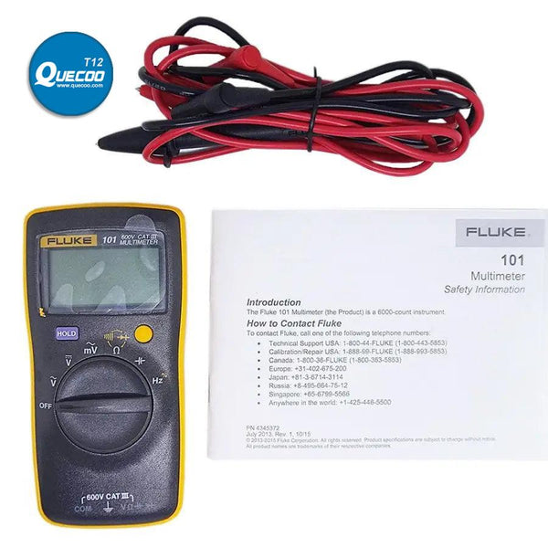 Fluke 101 Digital Multimeter Economy mV AC measurement tools