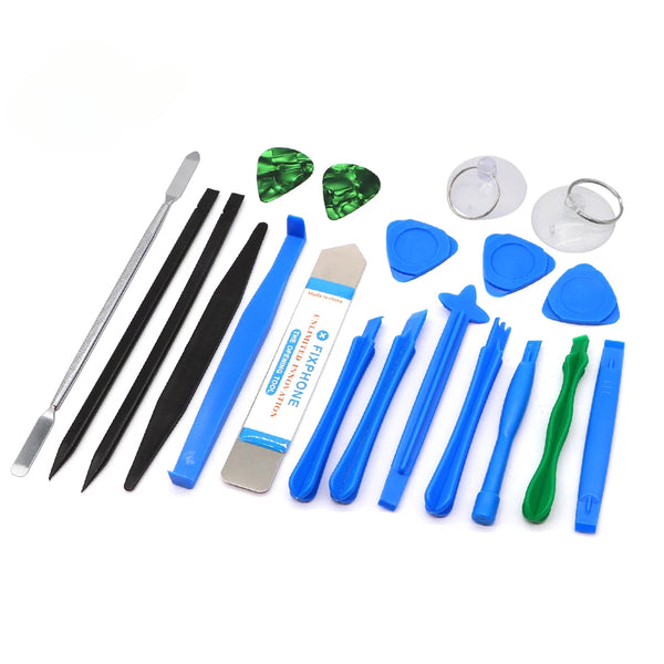 21 IN 1 Cell Phone Tools Kit Plastic Spudger Suction Cup Blade Electronics Opening Repair for iPhone Tablet Computer Hand Tools