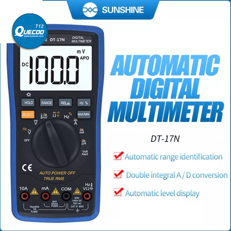 RF4 RF17N DT-17N Digital Multimeter Fully Automatic high precision