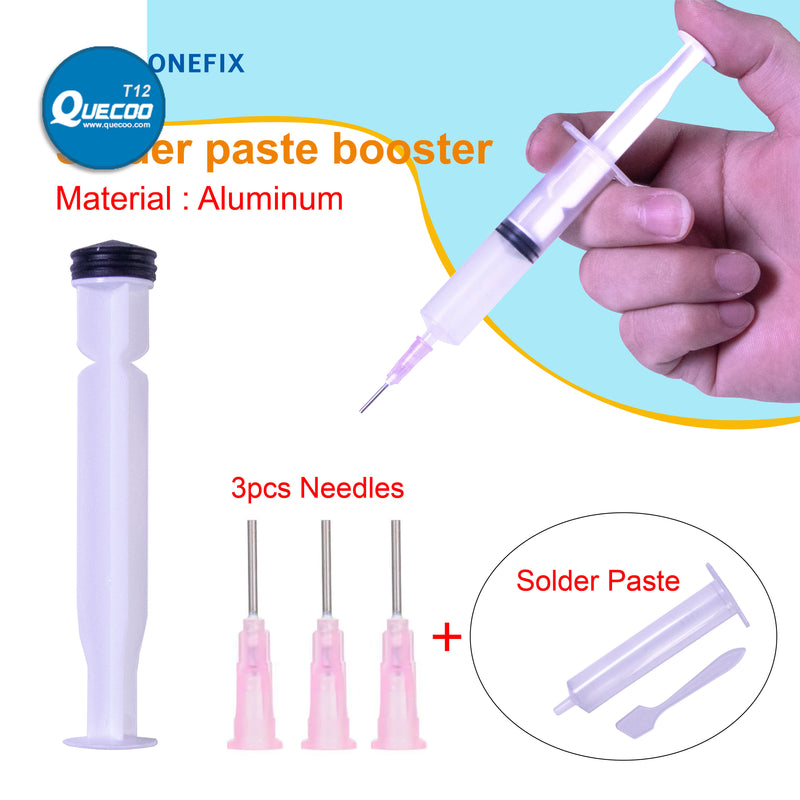 AMTECH NC-559 Soldering Paste Flux with Needles Booster Welding Oil Flux Grease for Phone Chips Soldering NC-559 No Clean Paste