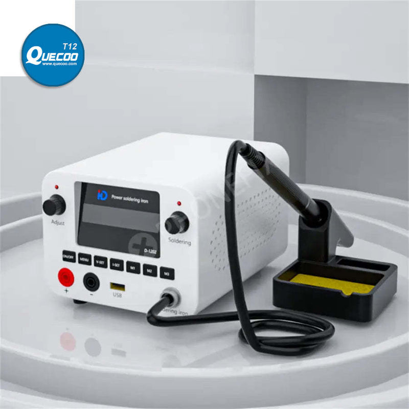 TBK D-1202 Power With T12 Soldering Iron 2 In 1 Machine