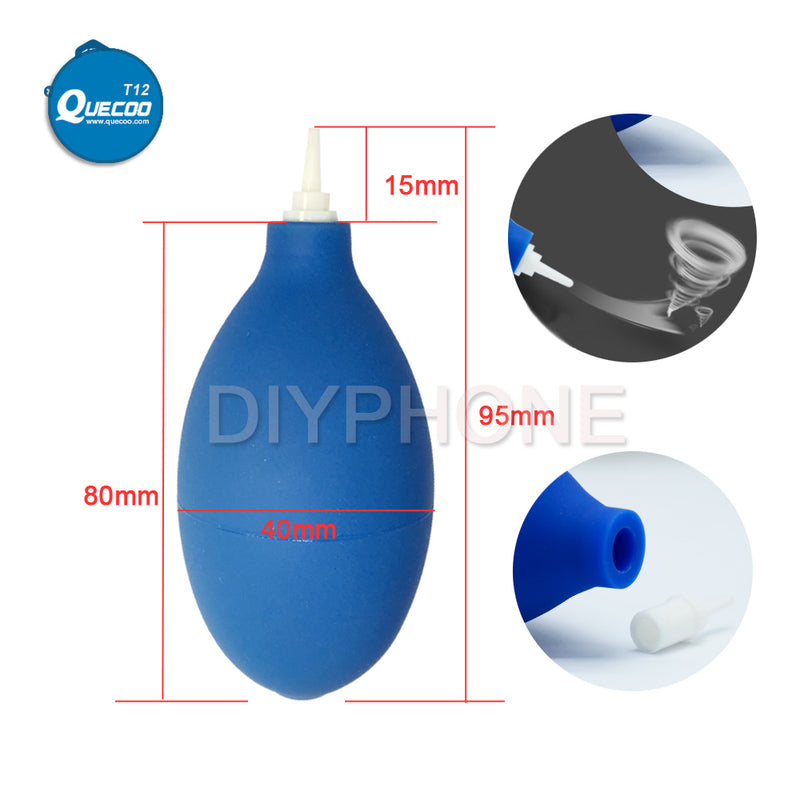 Dust Cleaner Air Blower Duster Ball Dust Remover Super Strong Air Inlet Rubber Cleaning Tool for Computer Cellphone Camera Lens