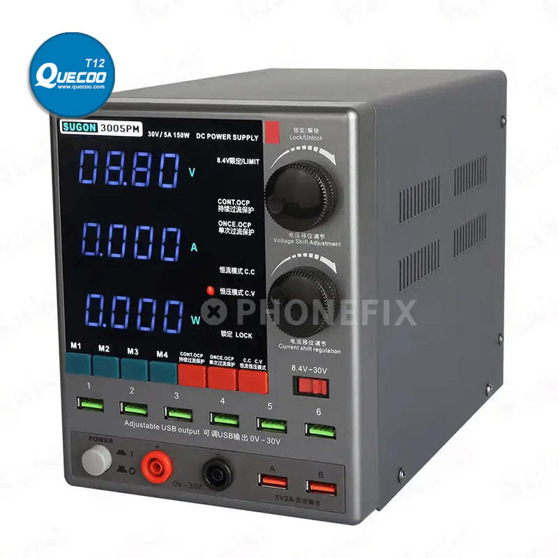 SUGON 3005PM 30V 5A DC Power Supply 4-Digit Display